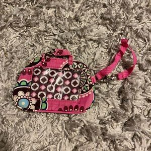 Pink Vera Bradley Id holder